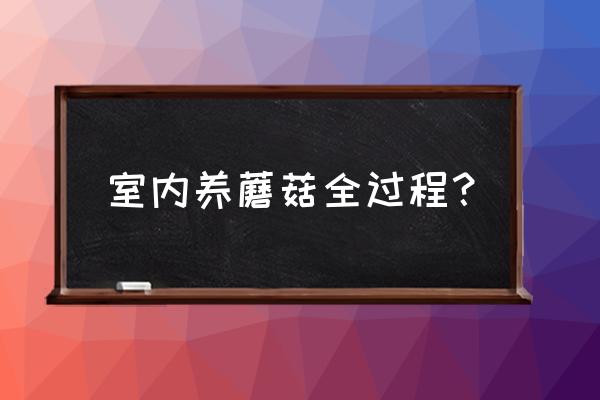 我的世界蘑菇怎么种植 室内养蘑菇全过程？