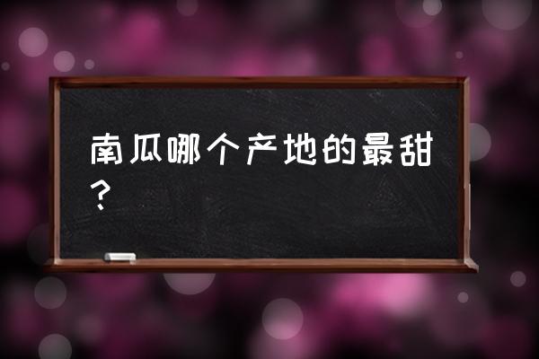 贝贝小南瓜和日本南瓜 南瓜哪个产地的最甜？